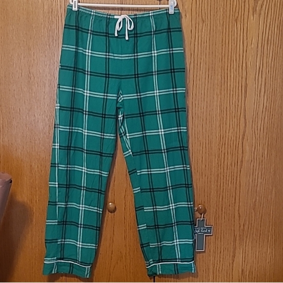 pj pajamas 2 piece current sold out green mens sz large unisex style comfy fit - Picture 9 of 16